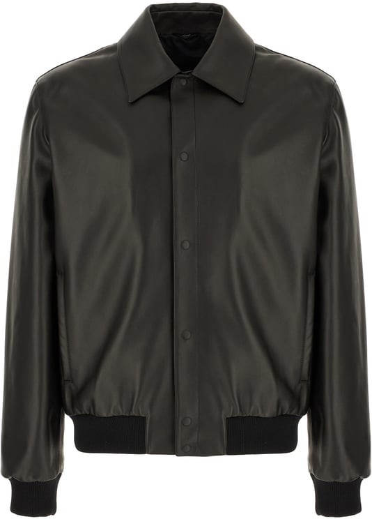 Fendi Fendi Black leather jacket