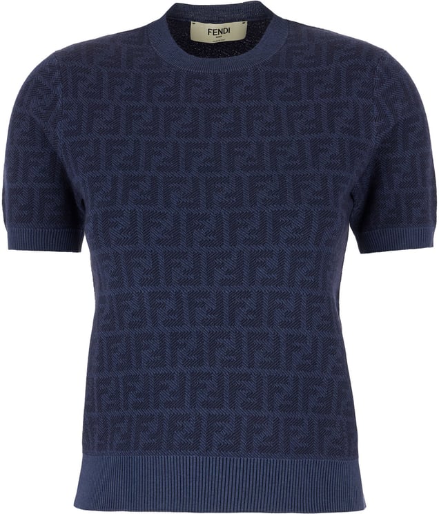Fendi Fendi Embroidered wool sweater