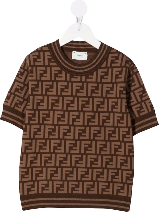 Fendi top ff knit divers