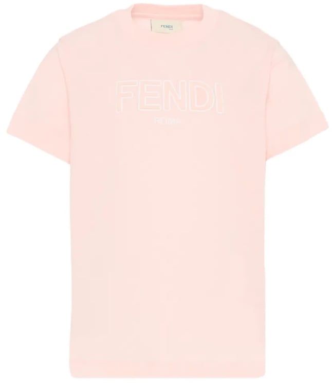 Fendi t-shirt jersey tinto divers
