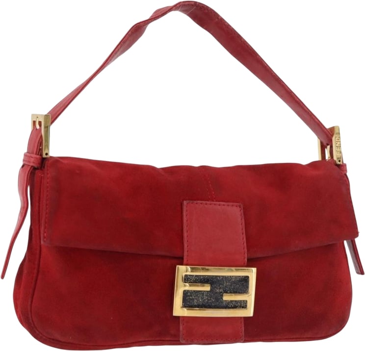Fendi Fendi Baguette Suede Large