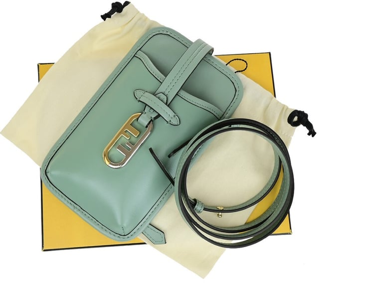 Fendi Fendi Smartphone Case leather