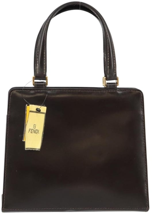 Fendi Fendi Vintage Top Handle Bag Leather