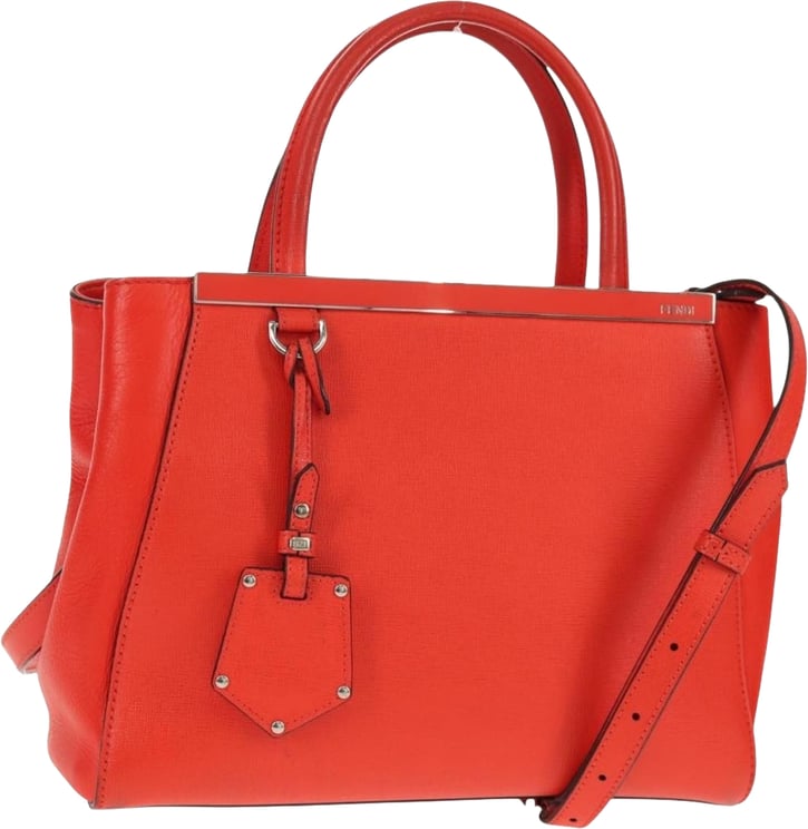 Fendi Fendi 2Jours Leather Medium