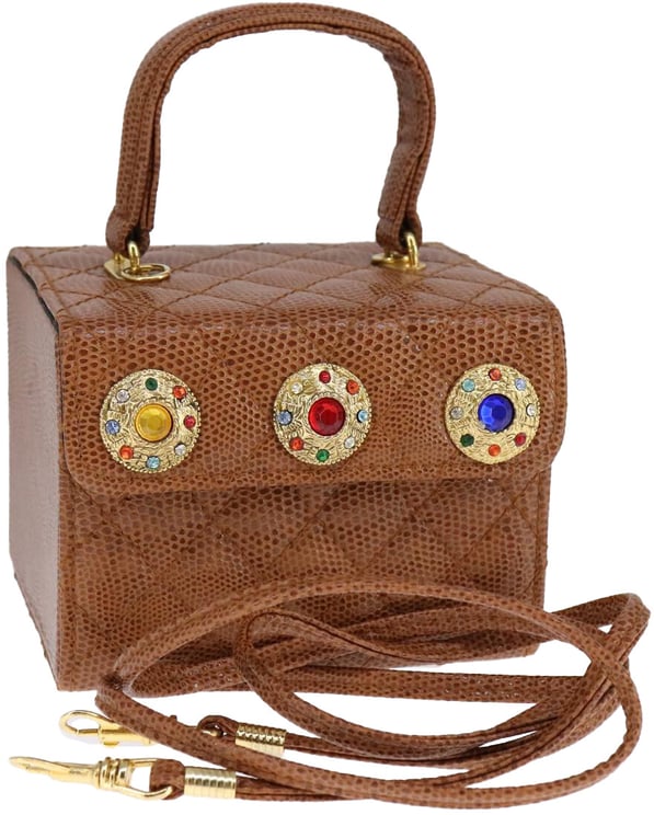 Fendi Fendi Vanity Clutch Leather