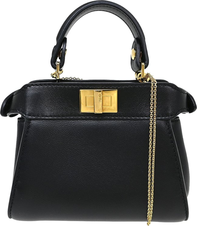 Fendi Fendi Peekaboo Bag Leather Mini