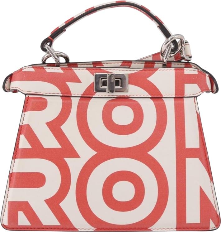 Fendi Fendi Peekaboo Leather Mini