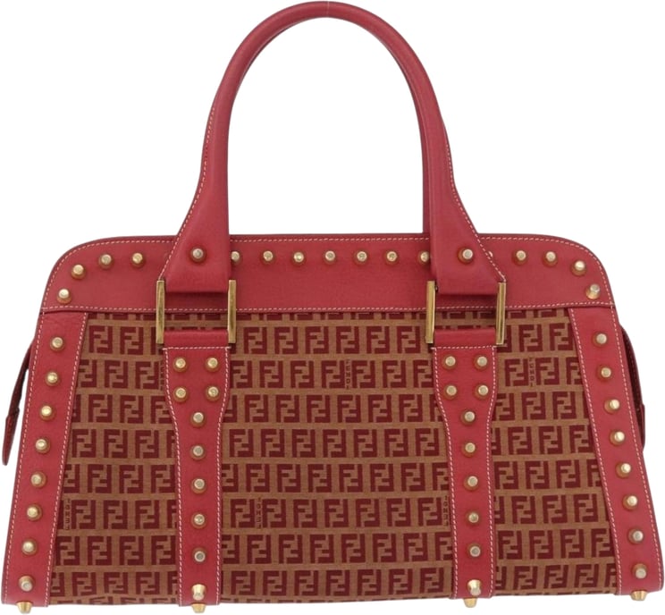 Fendi Fendi Studded Handle canvas