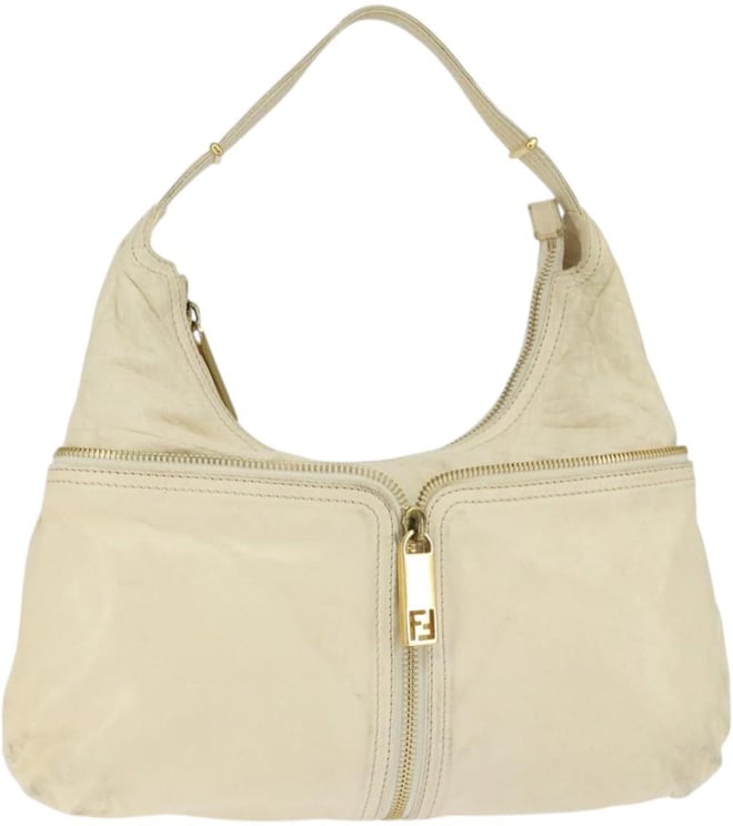 Fendi Fendi Zip hobo leather medium