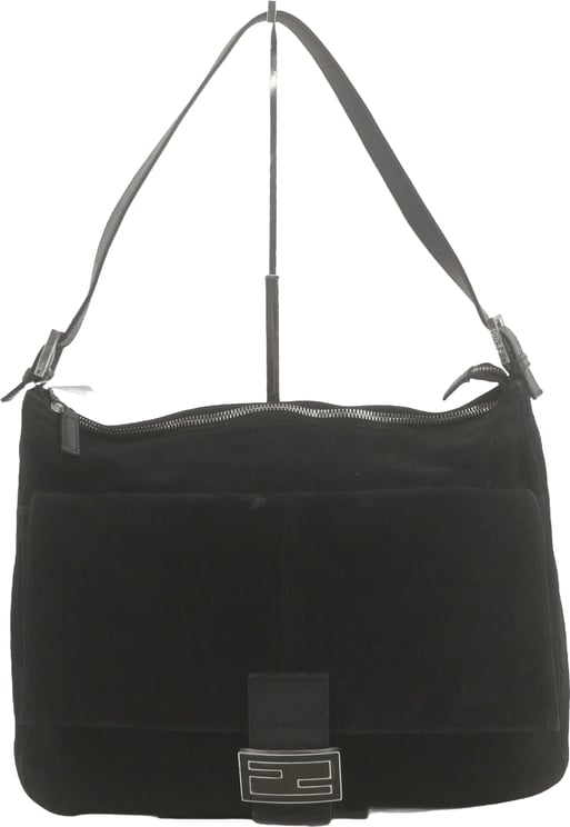 Fendi Fendi FENDI BAGUETTE SUEDE Suede noir Large