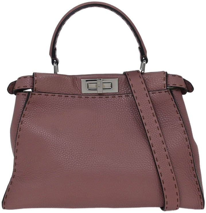 Fendi Fendi Selleria Peekaboo Bag Leather Medium