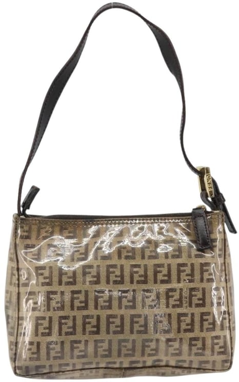 Fendi Fendi Vintage Shoulder Bag Zucca Canvas Small