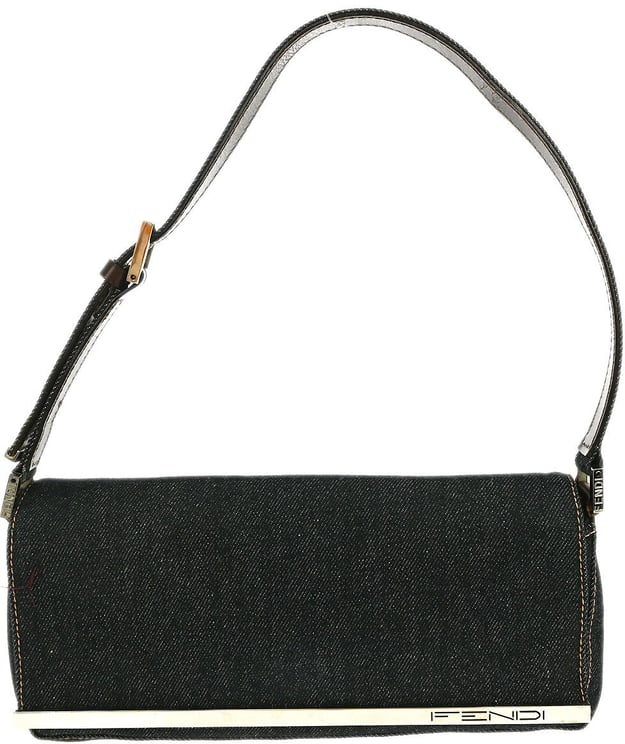 Fendi Fendi Vintage Shoulder Bag Denim