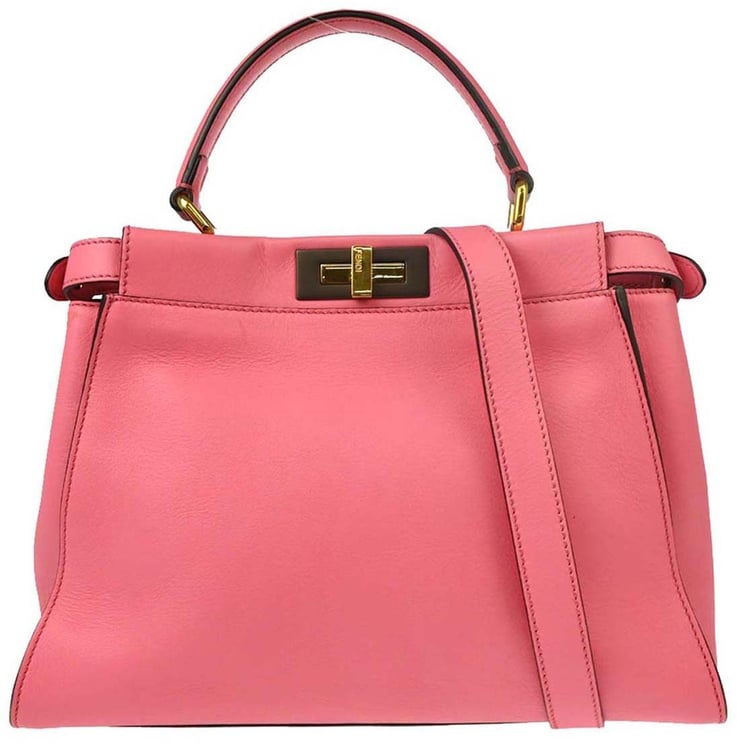 Fendi Fendi Peekaboo Essential Bag Leather Medium