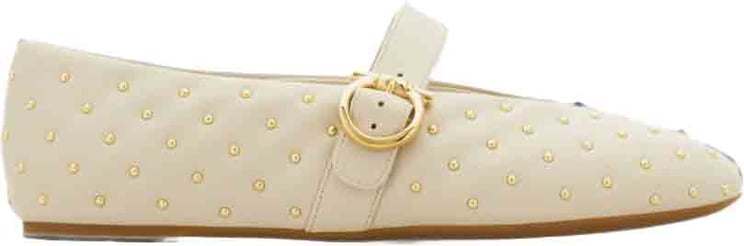 Ferragamo Flat Shoes Ecru