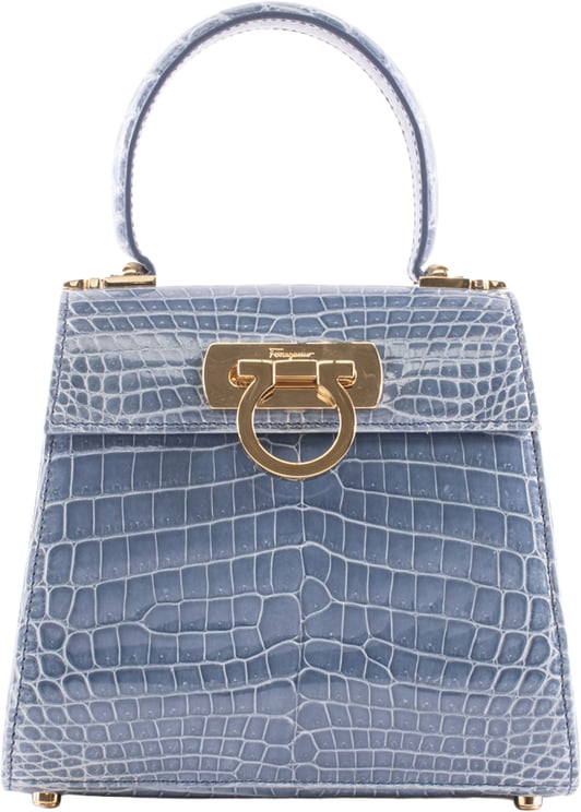 Ferragamo Bags Clear Blue