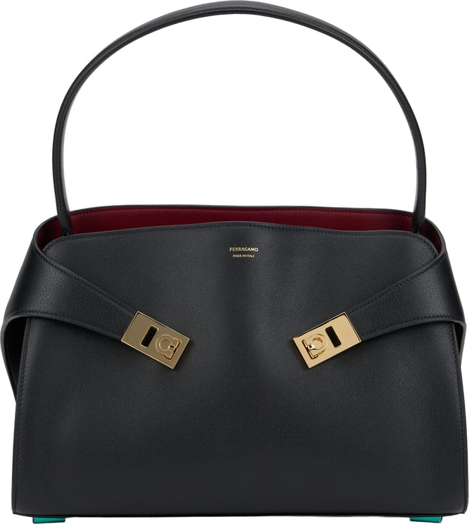 Ferragamo Hug M shoulder bag in leather