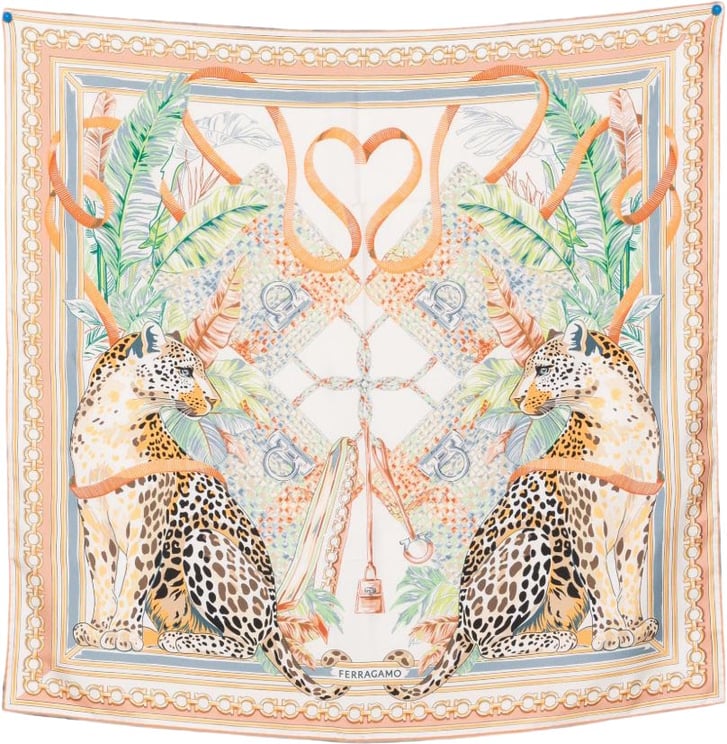 Ferragamo Scarfs Avorio