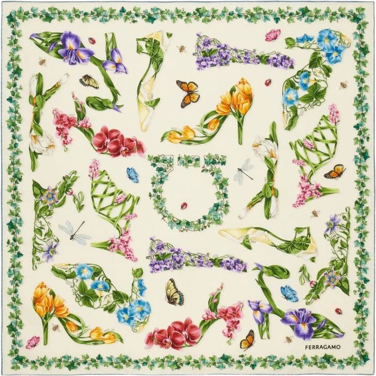 Ferragamo Scarfs Avorio