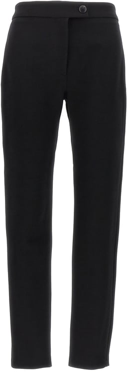 Ferragamo Ferragamo Black Elastane Skinny Pants
