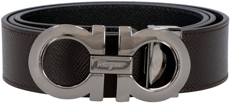 Ferragamo Gancini reversible leather belt