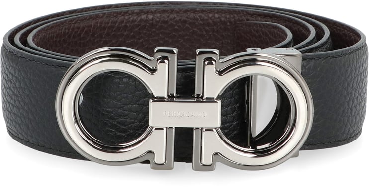 Ferragamo Gancini Reversible leather belt