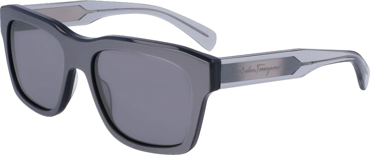 Ferragamo Ferragamo Gray Acetate Sunglasses