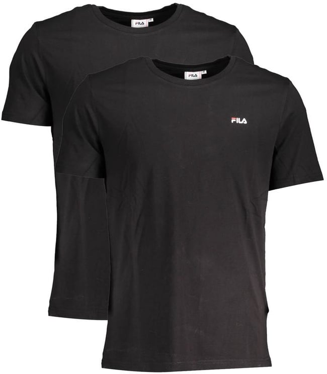 Fila Fila Black Cotton Men TShirt