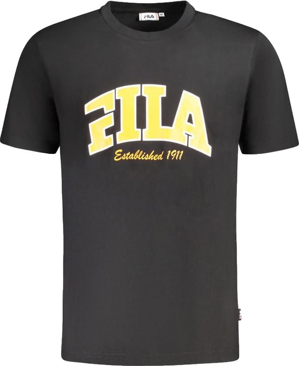 Fila Fila Black Cotton Men T-Shirt