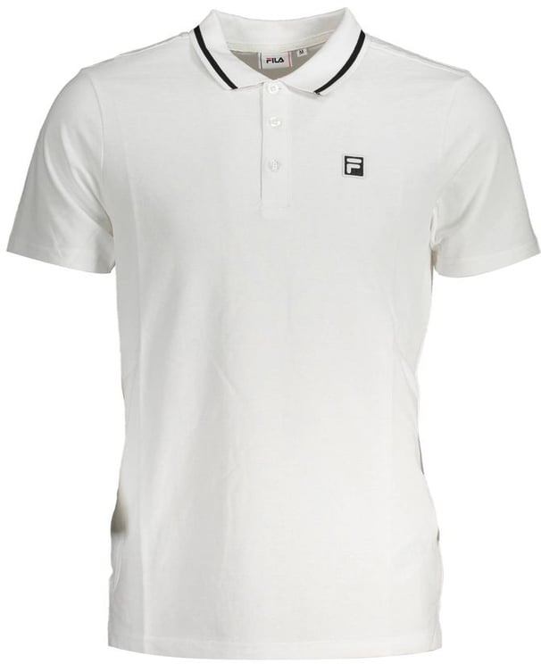 Fila Fila White Cotton Mens Polo Shirt
