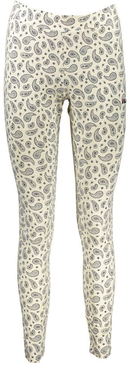 Fila Fila White Cotton Women's Legging