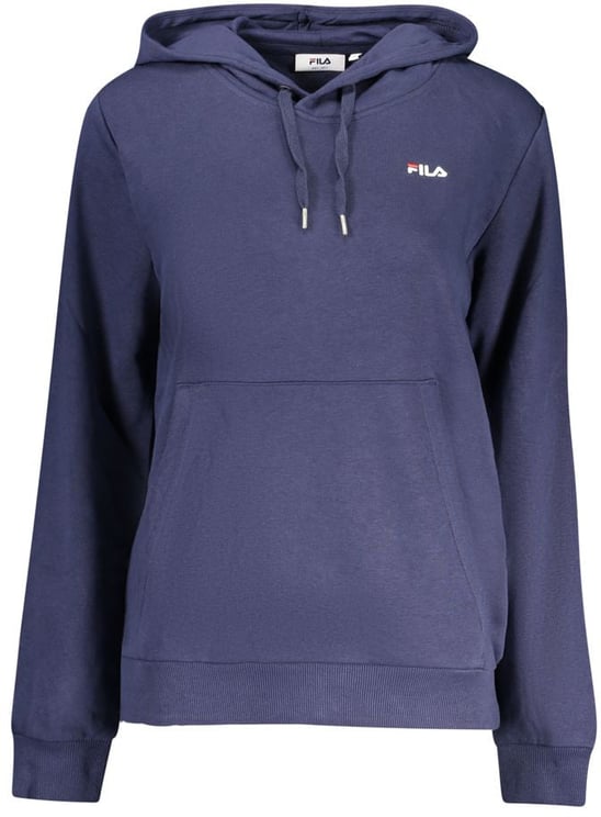 Fila Fila Blue Organic Cotton Womens Hoodie