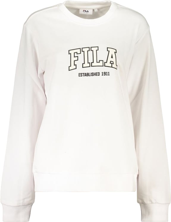 Fila Fila White Cotton Women's Sweatshirt