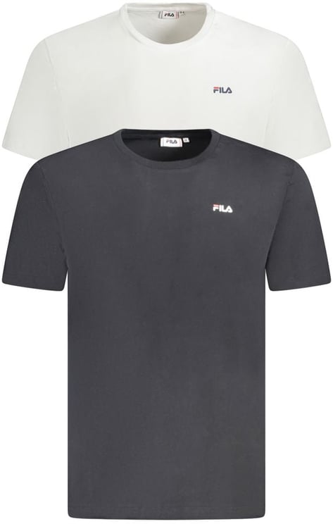 Fila Fila Black Organic Cotton Men's T-Shirt