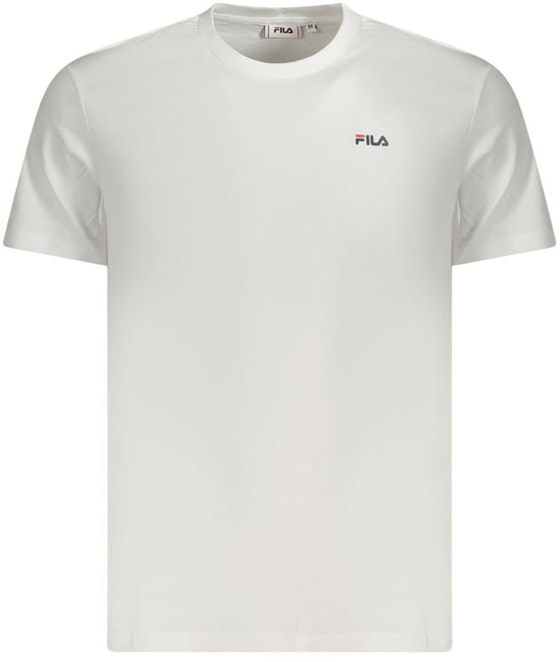 Fila Fila White Cotton Men T-Shirt