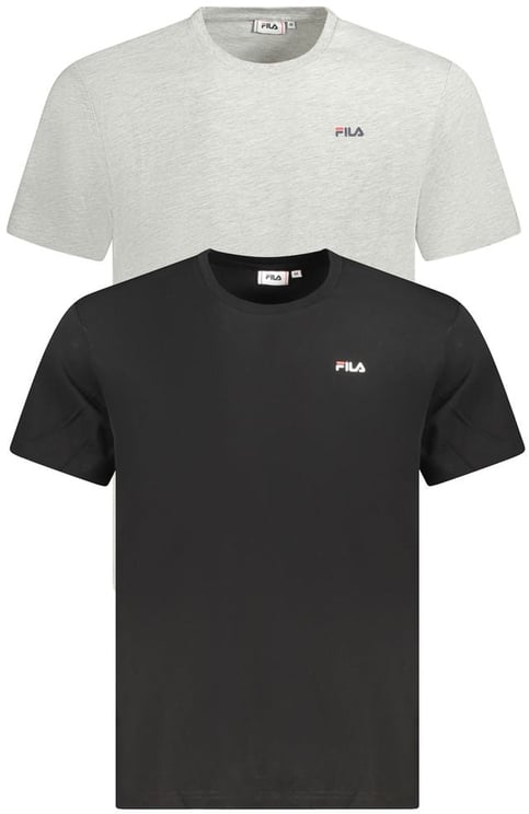 Fila Fila Black Organic Cotton Men's T-Shirt