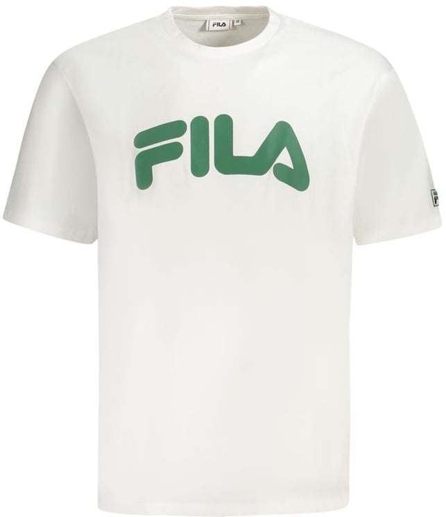 Fila Fila White Cotton Men T-Shirt