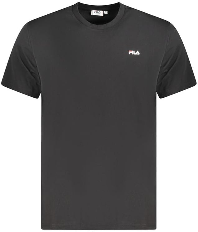 Fila Fila Black Organic Cotton Men T-Shirt