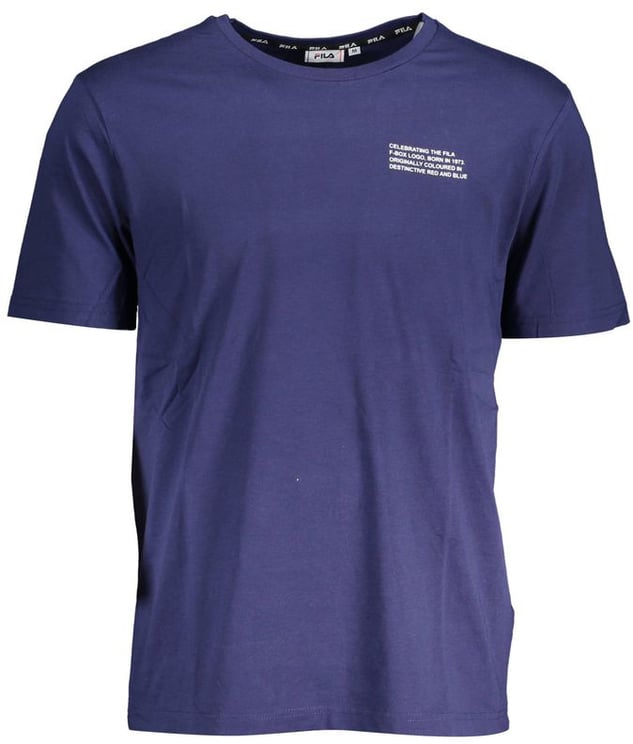 Fila Fila Blue Cotton Men T-Shirt