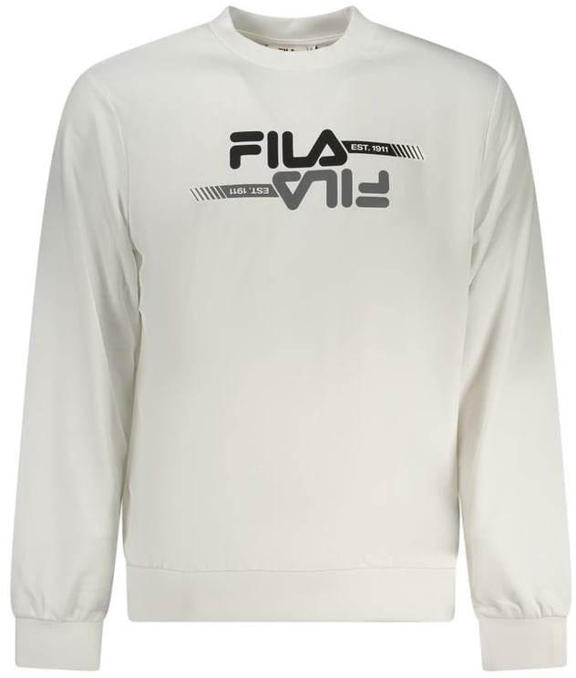 Fila Fila White Polyester Men Sweatshirt