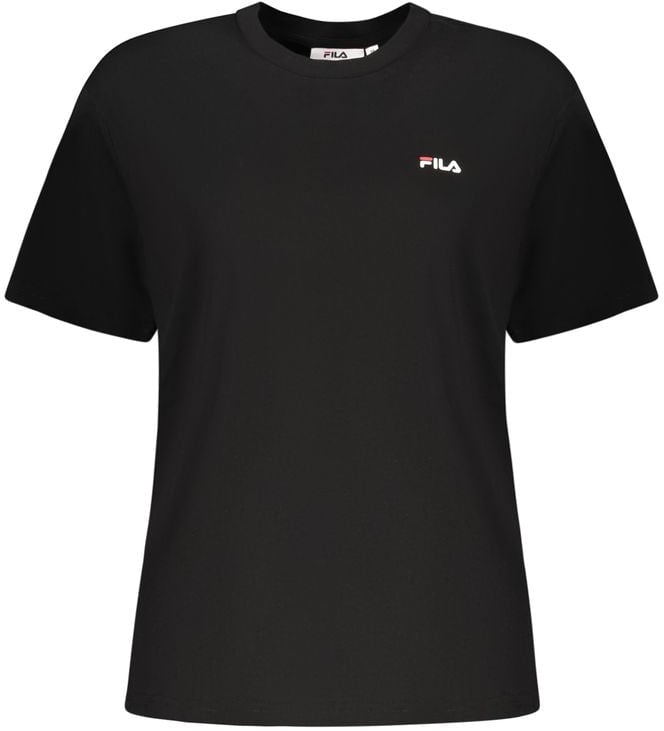 Fila Fila Black Cotton Women T-Shirt