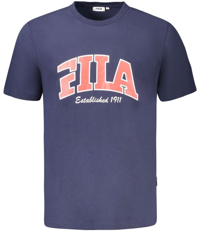 Fila Fila Blu Cotton Uomo T-Shirt