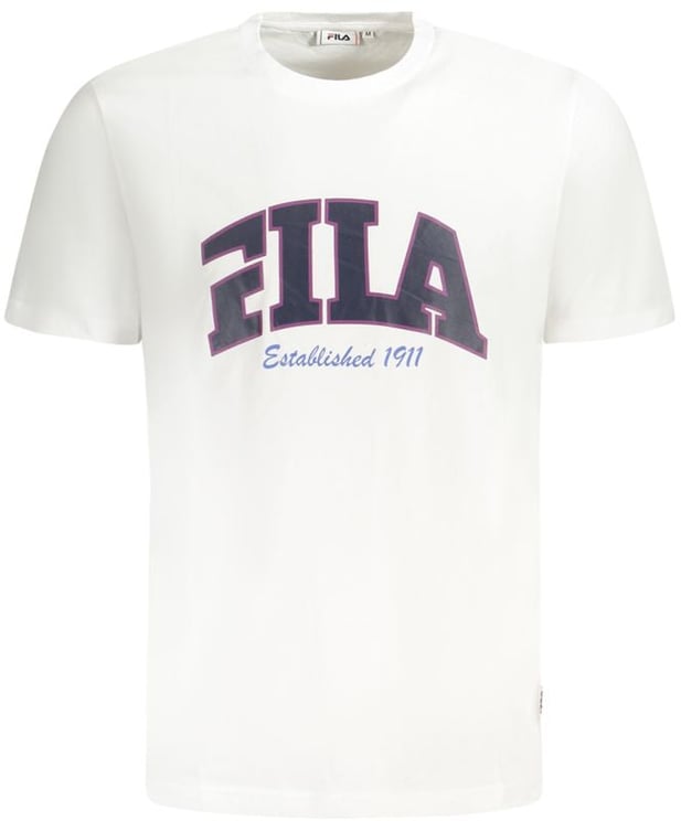Fila Fila Bianco Cotton Men T-Shirt