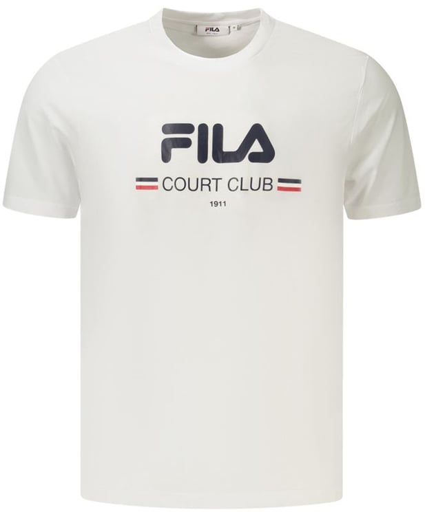 Fila Fila White Cotton Mens T-Shirt