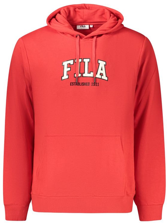 Fila Fila Red Cotton Men's Hoodie