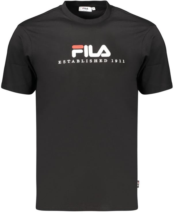 Fila Fila Black Cotton Men's T-Shirt