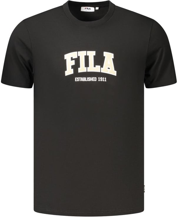 Fila Fila Black Cotton Men's T-Shirt