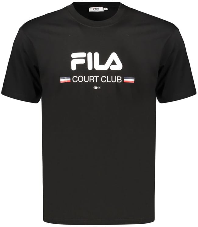 Fila Fila Black Cotton Men's T-Shirt