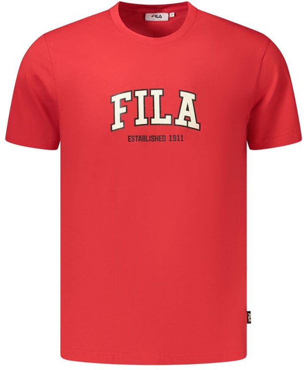 Fila Fila Rosso Cotton Mens Tshirt