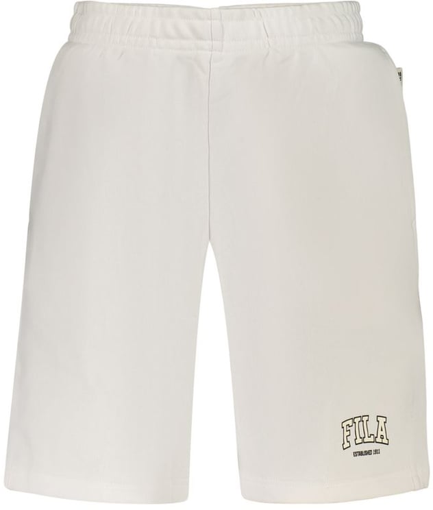 Fila Fila White Cotton Mens Pants